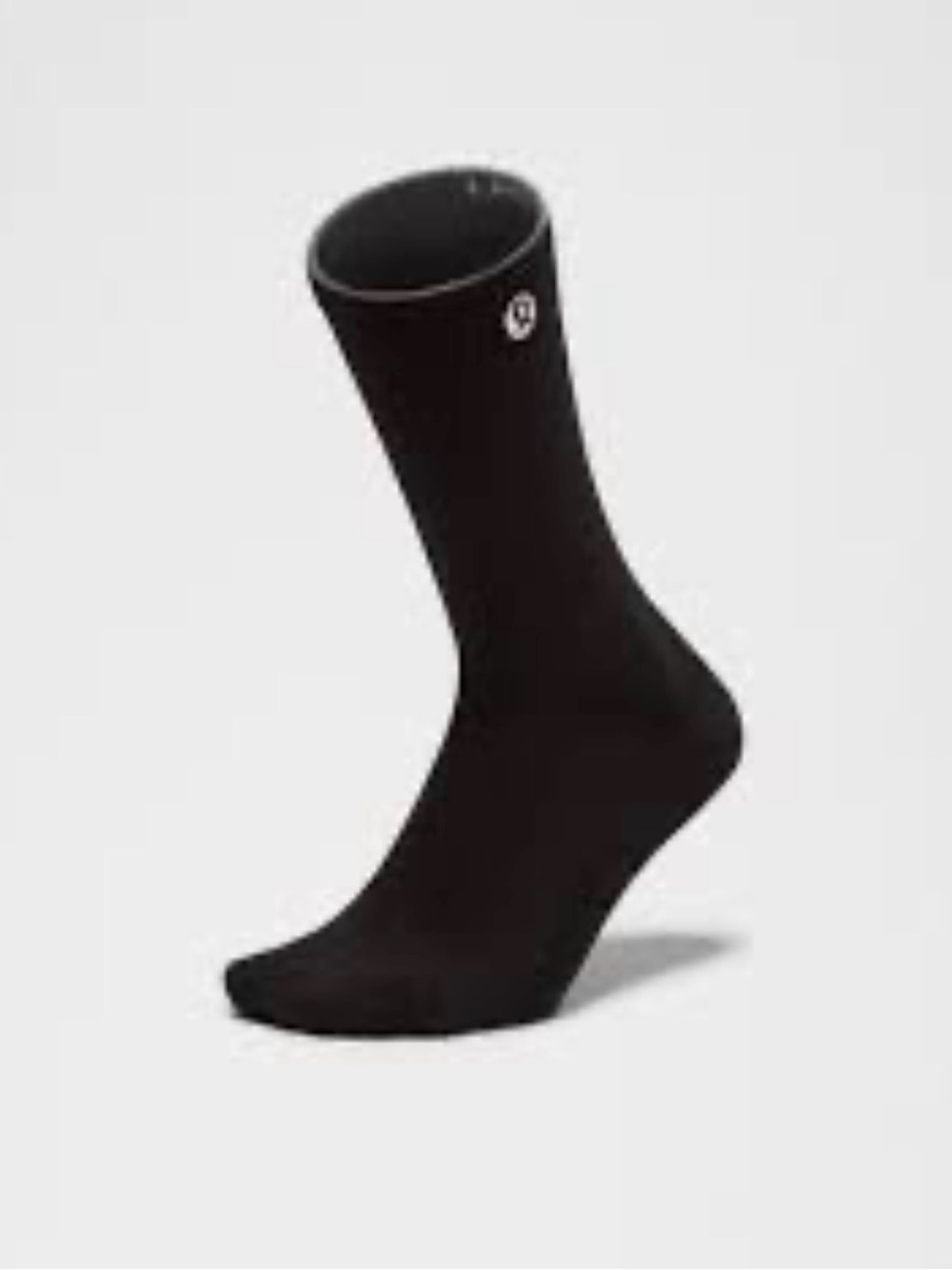 NWT Lululemon Daily Essentials Crew Socks 3 pack in black size medium